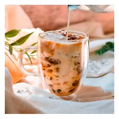 TAZA RYBIU INNOVADORA TRANSPARENTE + PAPEL DE REGALO 593 - 2