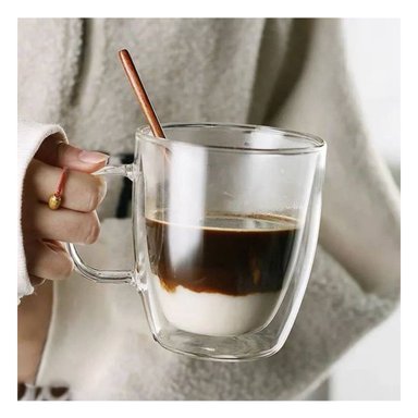 TAZA RYBIU INNOVADORA TRANSPARENTE + PAPEL DE REGALO 593 - 3