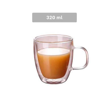 TAZA RYBIU INNOVADORA TRANSPARENTE + PAPEL DE REGALO 593 - 4