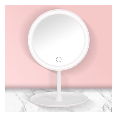 LUNA MODERNA LED TACTIL CIRCULAR BLANCO CON CONTROL TACTIL Y+PAPEL REGALO - 5