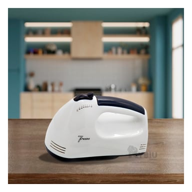 BATIDORA DE MANO RYBIU CO30188 PORTATIL ELECTRICA DE BLANCO Y+REGALO AGENDITA - 2