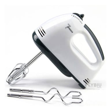 BATIDORA DE MANO RYBIU CO30188 PORTATIL ELECTRICA DE BLANCO Y+REGALO AGENDITA - 4