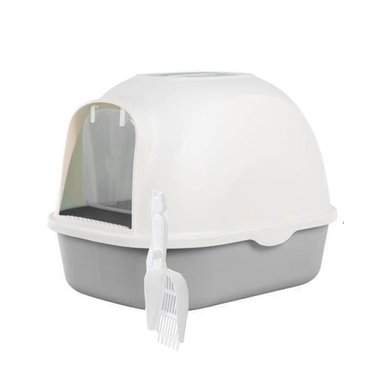 ARENERO GATO RYBIU MA30921 CERRADO COLOR PLOMO + PAPEL REGALO - 1