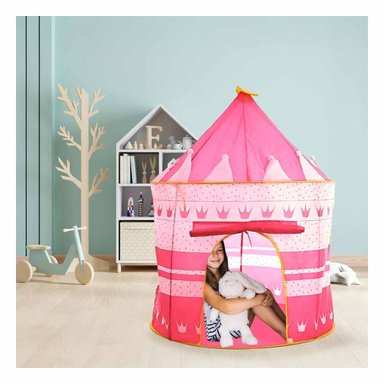 REFUGIO COMPACTO DE NIÑA DE CAMPO MG-LZ801 ROSADO PARA USO FAMILIAR Y RECREATIVO Y+PAPEL REGALO - 5