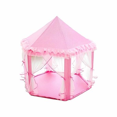 PABELLON COMPACTO DE NIÑA DE CAMPO DE TUL MG-H812 ROSADO PARA ACTIVIDADES Y+REGALO STICKER - 3