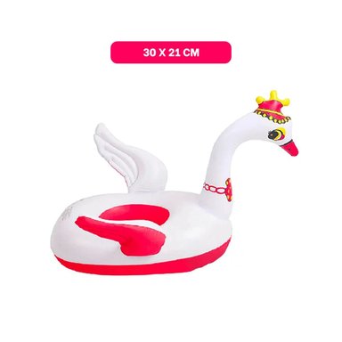 FLOTADOR RYBIU MG-1080 MULTICOLOR CISNE + STICKERS NIÑO - 4