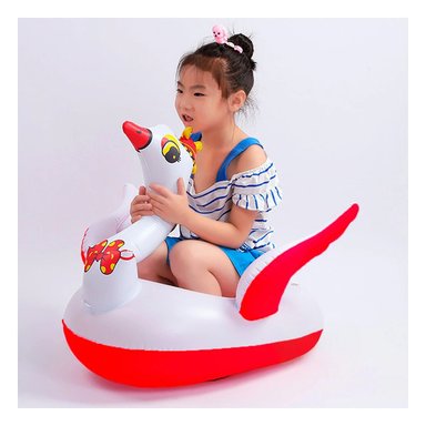 FLOTADOR RYBIU MG-1080 MULTICOLOR CISNE + STICKERS NIÑO - 5
