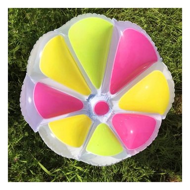 COLCHONETA FLOR ROSADO DIVERTIDA Y RESISTENTE PARA PISCINA Y+REGALO STICKER - 5