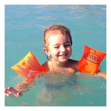 COMPLEMENTO DE BRAZO INFLABLE PARA NIÑOS JUEGOS ACUATICOS 30 X 15 CM Y+PAPEL REGALO - 3