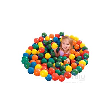 SET RYBIU DE 100 PELOTAS PARA PISCINA MULTICOLOR + PAPEL DE REGALO - 2