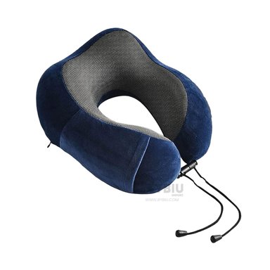 ALMOHADA RYBIU HO32366 CÓMODA VIAJAR TONO AZUL + REGALO AGENDITA 25 X 27 CM - 3