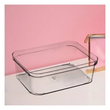 SET ORGANIZADOR ESCRITORIO RYBIU MOL1 TRANSPARENTE EFICAZ 18.5X13.5X6.5 CM + REGALO STICKERS - 2