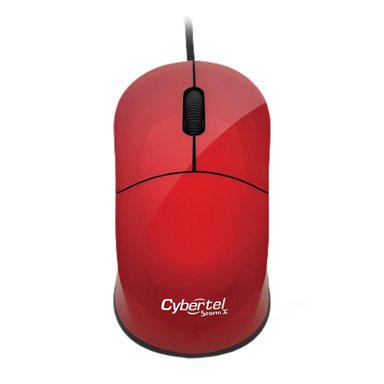 MOUSE RYBIU INNOVADOR Y ÚTIL STORM X ROJO + PAPEL REGALO TE31590 - 1