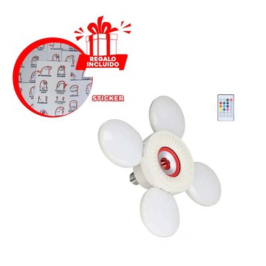 FOCO BLUETOOTH RYBIU TE29442 VIGILANCIA PRACTICO CASA ROJO + REGALO STICKERS - 1