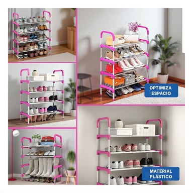 ESTANTE RYBIU HO29605 ROSADO DIDACTICO ZAPATO 4 N + POST-IT ADHESIVOS - 1