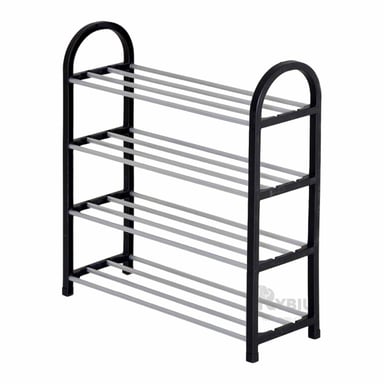SOPORTE 4 NIVELES OVALADO NEGRO FACIL DE COLOCAR Y DECORATIVO Y+PAPEL REGALO - 3
