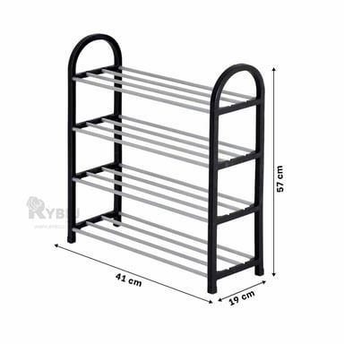 SOPORTE 4 NIVELES OVALADO NEGRO FACIL DE COLOCAR Y DECORATIVO Y+PAPEL REGALO - 5