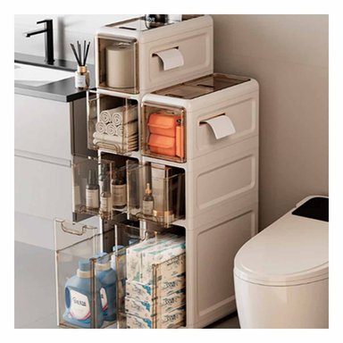 ARMARIO RYBIU HO32469 MODERNO CON 4 NIVELES + PAPEL DE REGALO - 5