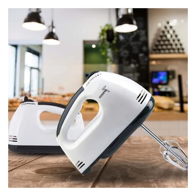 LICUADORA DE MANO RYBIU CO30188 ERGONOMICA DE COLOR BLANCO Y+POST-IT ADHESIVOS - 3