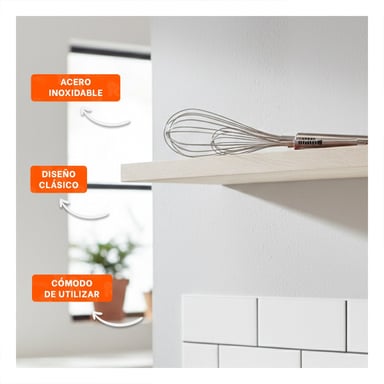 UTENSILIO MANUAL RESISTENTE EN ACERO INOXIDABLE PLATEADO PARA COCINA Y+POST IT - 2