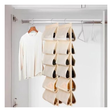 ZAPATERA RYBIU HO30834 CREMA ORGANIZADORA SANDALIA + PAPEL REGALO - 5