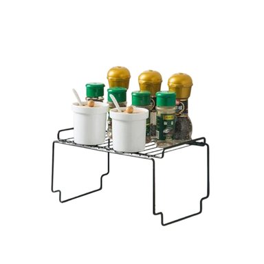 ESTANTERÍA RYBIU HO29704 NEGRO MODERNO CONDIMENTO + LIGAS REGALO - 3