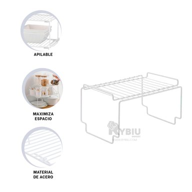 REPISA RYBIU HO29705 BLANCO MULTIUSOS COMODA + REGALO AGENDITA - 1