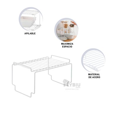 REPISA RYBIU HO29705 BLANCO MULTIUSOS COMODA + REGALO AGENDITA - 2