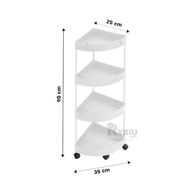 CARRETILLA RYBIU HO29681 BLANCO MODERNA + REGALO AGENDITA - 5