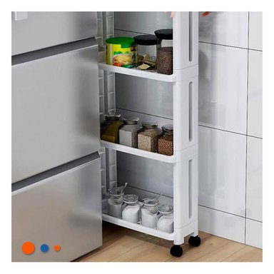 ESTANTE RYBIU HO29682 BLANCO FACIL ARMADO + LIGAS REGALO - 1