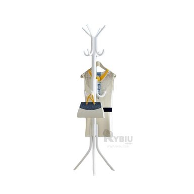PERCHERO METAL HO30009 FUNCIONAL MULTIUSO BLANCO + GIFT MINIAGENDA - 3