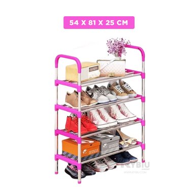 ORGANIZADOR RYBIU HO29605 ROSADO RESISTENTE 4 NIVELES + GIFT STICKERS - 5