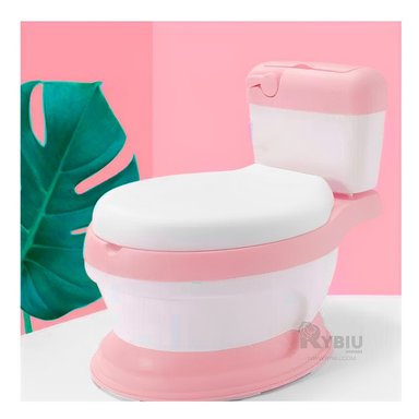 INODORO RYBIU HO30754 FACIL ARMADO + PAPEL REGALO ROSADO - 4