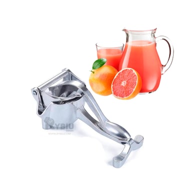 EXPRIMIDOR RYBIU CO30411 PLATEADO EXTRACTOR MODERNO + BANDERITAS ADHESIVAS - 4