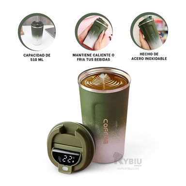ENVASE PORTATIL RYBIU VERDE Y BLANCO +REGALO LIGAS PARA PEINAR - 3
