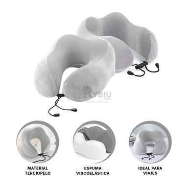 ALMOHADILLA UTIL DE CUELLO PLOMO Y+REGALO LIGAS PARA PEINAR - 4