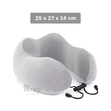 COJIN IDEAL PARA CUELLO EN COLOR PLOMO Y+GIFT MINIAGENDA - 5