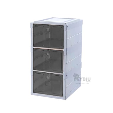 ORGANIZADOR RYBIU HO32421 BLANCO ESTABLE CON TAPA NEGRA + ENVOLTORIO REGALO - 1