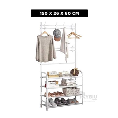 PORTAZAPATOS RYBIU CURVO BLANCO ORGANIZADORA + GIFT MINIAGENDA - 5