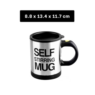 TAZA RYBIU MEZCLADORA DE 400 ML+ PAPEL DE REGALO CO30474 ACERO NEGRO - 4