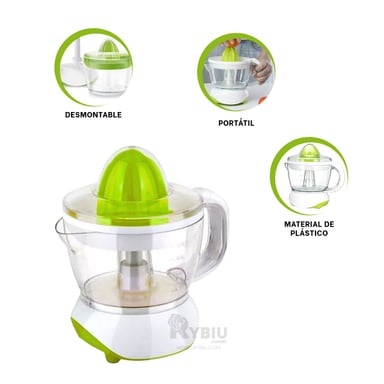 EXPRIMIDOR DE ZUMO RYBIU CO29827 40 W EN VERDE + PAPEL DE REGALO - 3