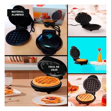 WAFLERA RYBIU CO30007 MAQUINA EFICIENTE EN NEGRO + LIGAS REGALO - 5