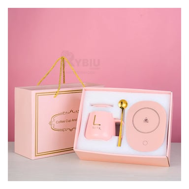 PACK RYBIU CO30461 ESTILIZADO TAZA EN ROSADO+ REGALO STICKERS - 4