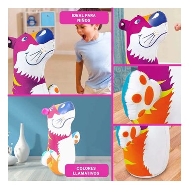 INFLABLE AGRADABLE DE PATIO EN DISEÑO TIGRE Y+GIFT STICKERS - 1