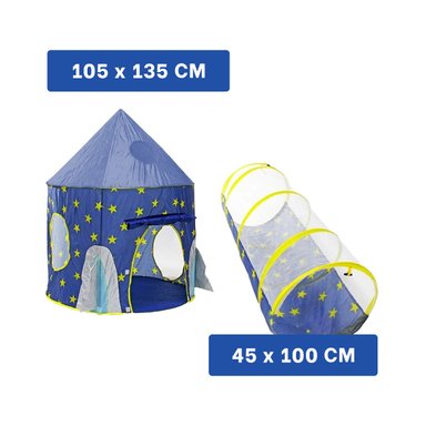 CARPA INFANTIL DE DOS PIEZAS DE COLOR AZUL Y+GIFT MINIAGENDA - 5