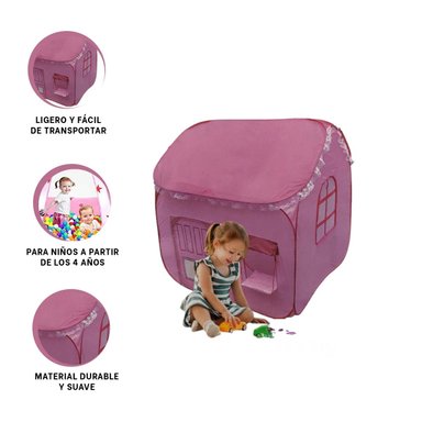 CARPA PARA NIÑOS FACIL ARMABLE MULTICOLOR Y+GIFT MINIAGENDA - 2