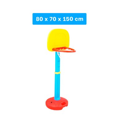 ARO FACIL DE ARMAR PARA BASQUET Y+REGALO LIGAS PARA PEINAR - 5