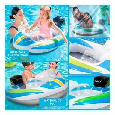 BOTE PORTATIL 3D CARRO 59380NP FACIL DE USAR Y TRANSPORTAR EN AGUA Y+POST IT - 5
