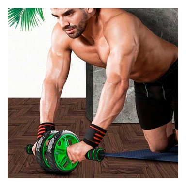 ROLLER RYBIU DE30657 RODABLE ABDOMINALES VERDE + GIFT STICKERS - 2