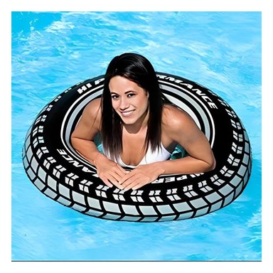 INFLABLE JUVENIL ELEGANTE Y MOVIBLE Y+ENVOLTORIO DE REGALO - 1